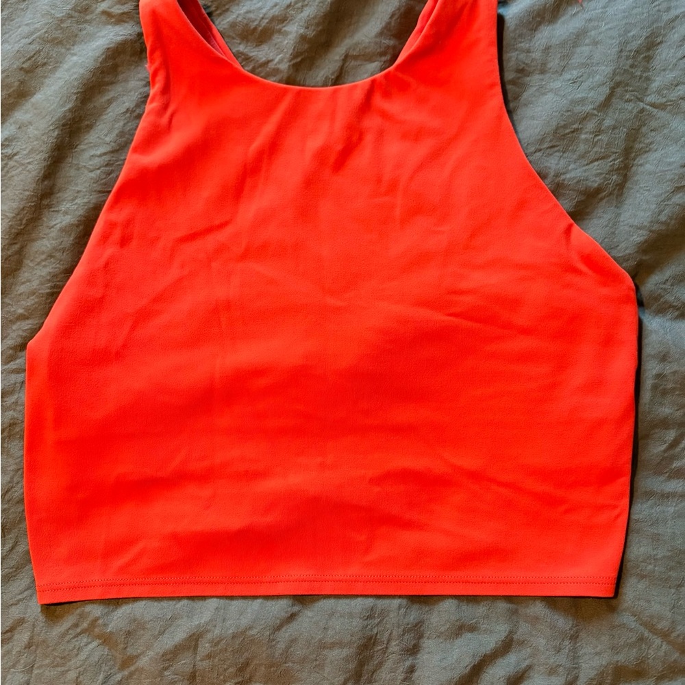 Athleta Bright Orange Tank Top